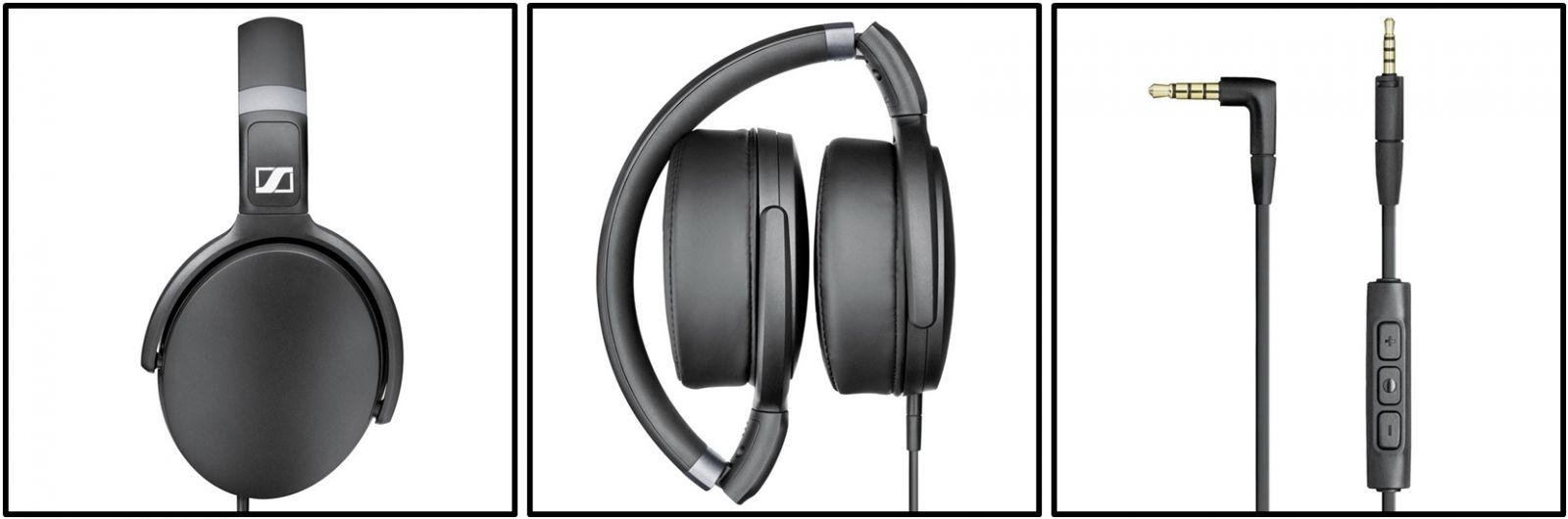 אוזניות מקצועיות עם דיבורית סנהייזר SENNHEISER HD 4.30G HD 4.30I BLACK